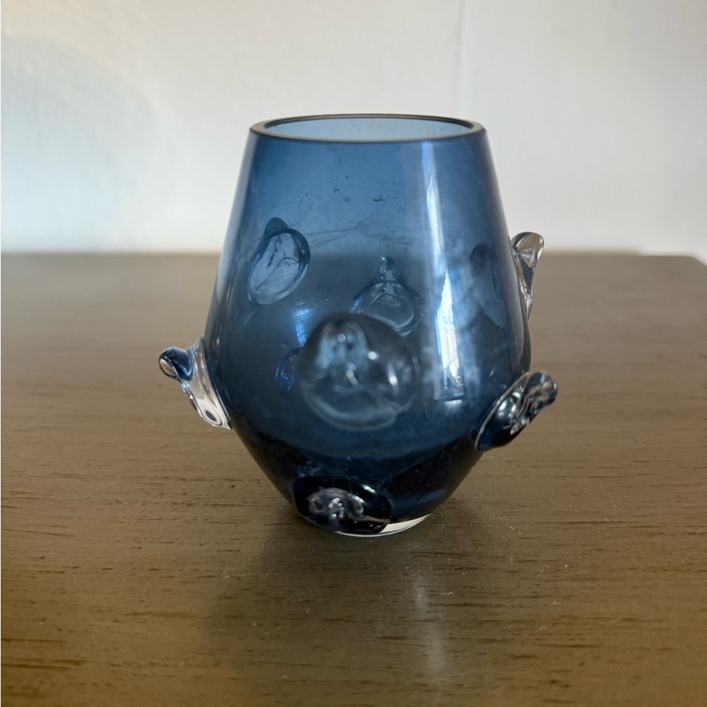 Blue Juliska Bud Vase